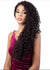 QE Chloe Quick N Easy Long Curly Half Wig Motown Tress UK - Over the Shoudler